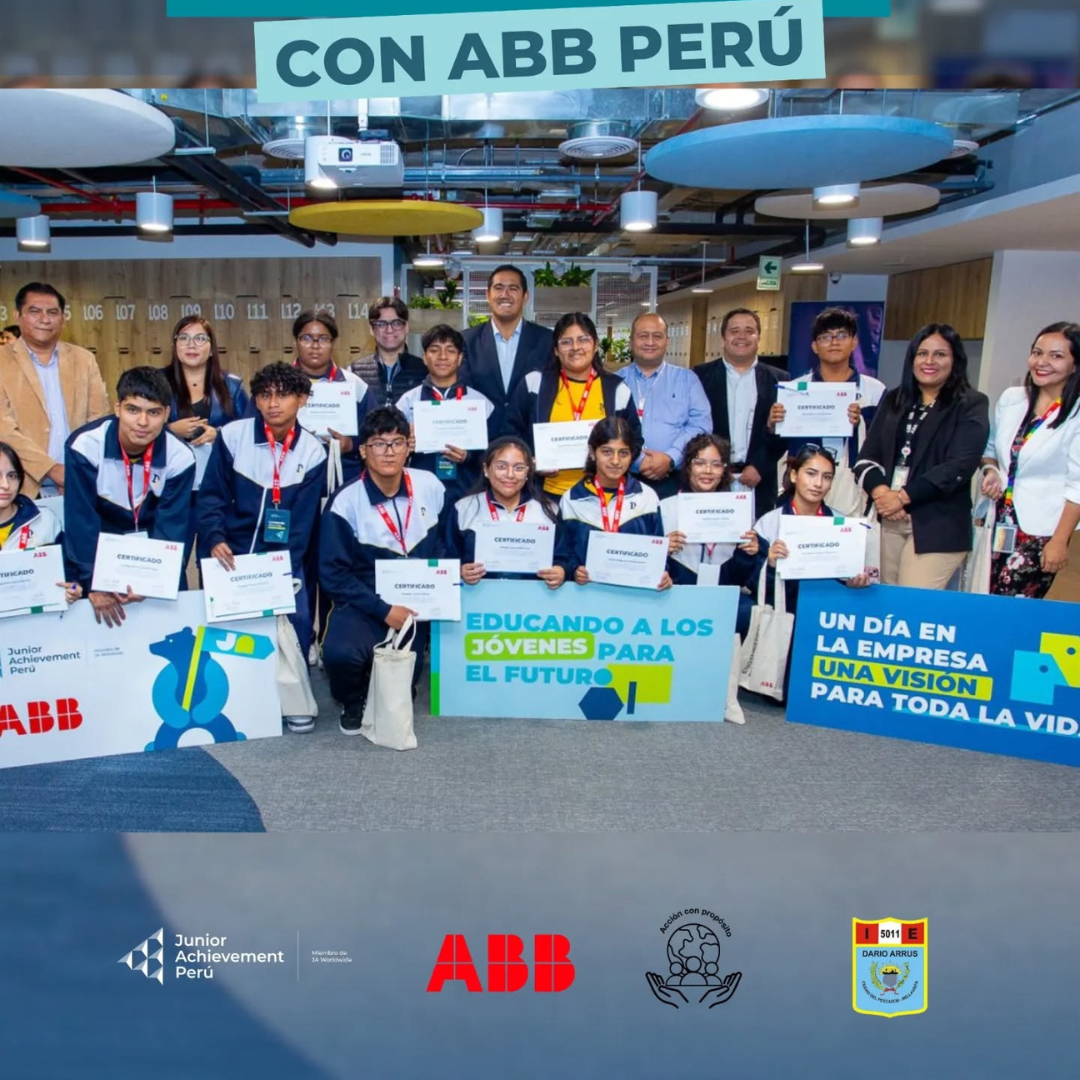 ¡Así vivimos una nueva jornada de Socios por un Día en alianza con ABB Perú! (FALTA COLLAGE)